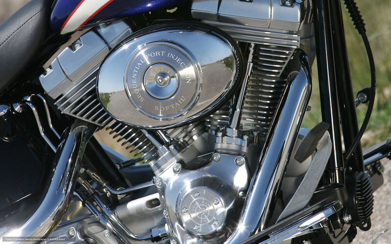 Chrome Motorcycle Engine — Silver, Mechanical