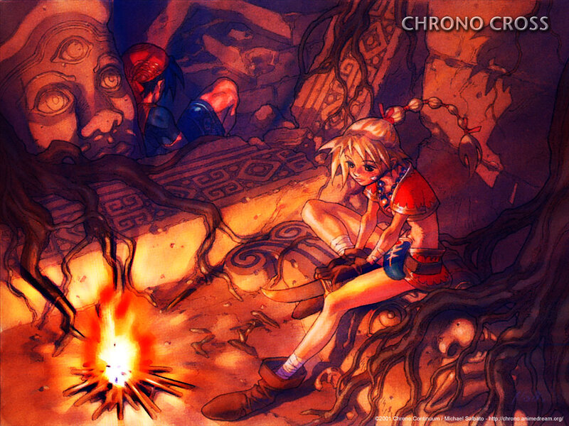Chrono Cross characters by fire