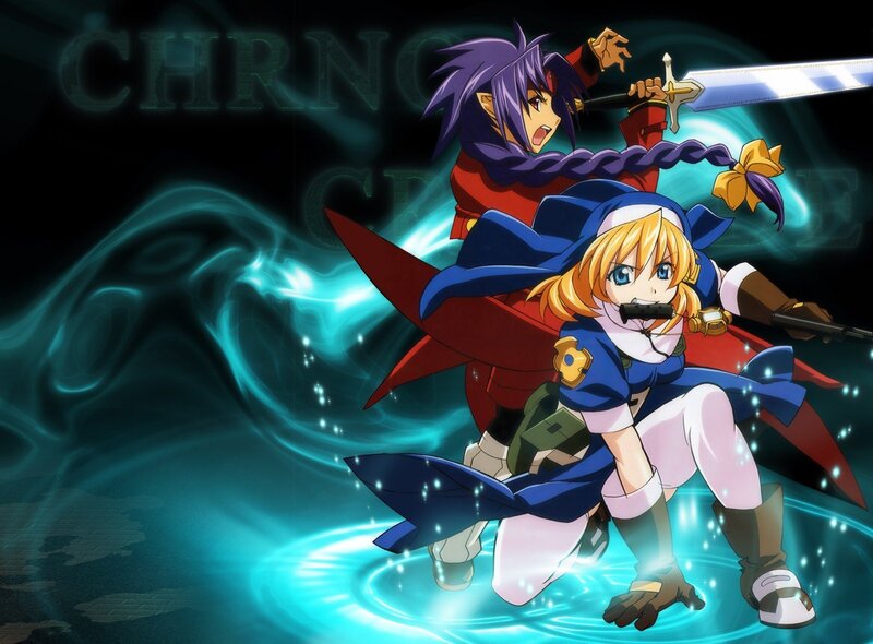Chrono Cross characters in action