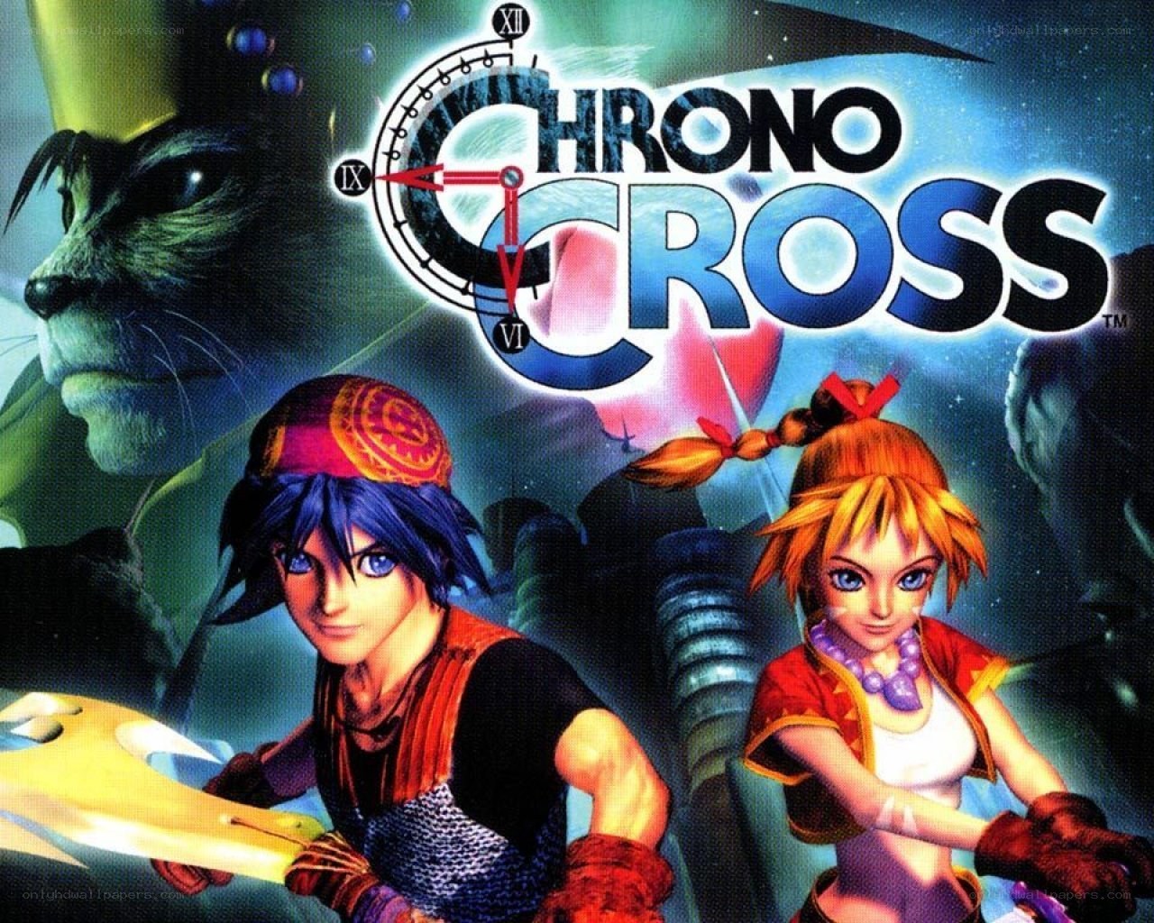 Chrono Cross game cover art