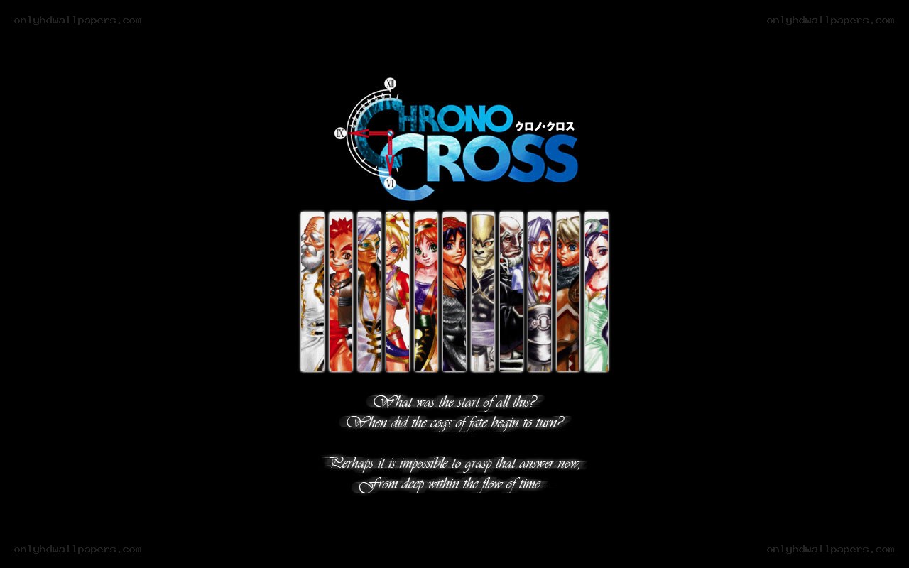 Chrono Cross title screen