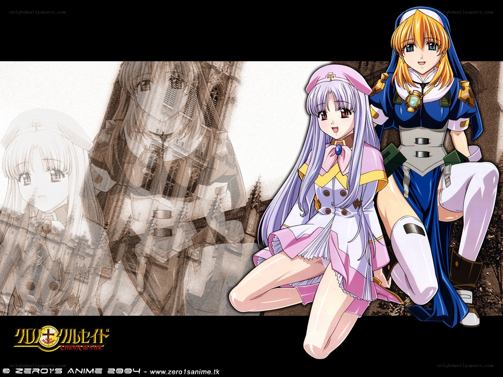 Chrono Crusade anime art