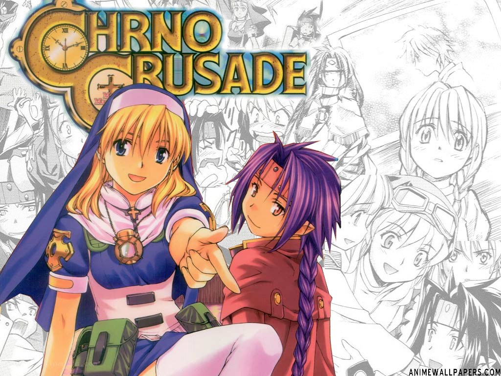 Chrono Crusade anime art