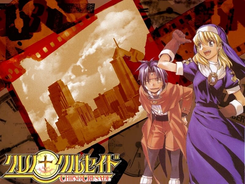 Chrono Crusade anime art