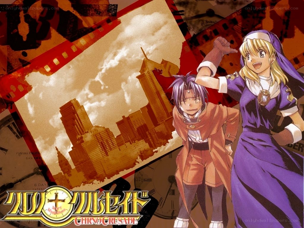 Chrono Crusade anime art