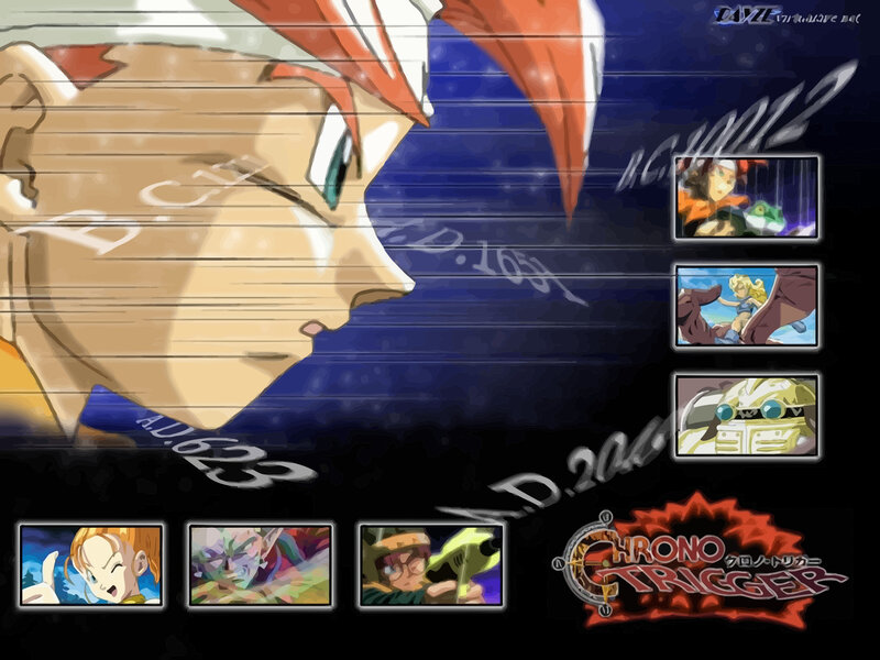 Chrono Trigger character art