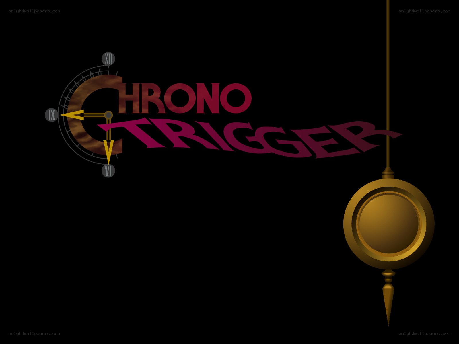 Chrono Trigger logo art