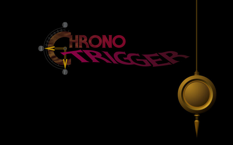 Chrono Trigger logo with pendulum