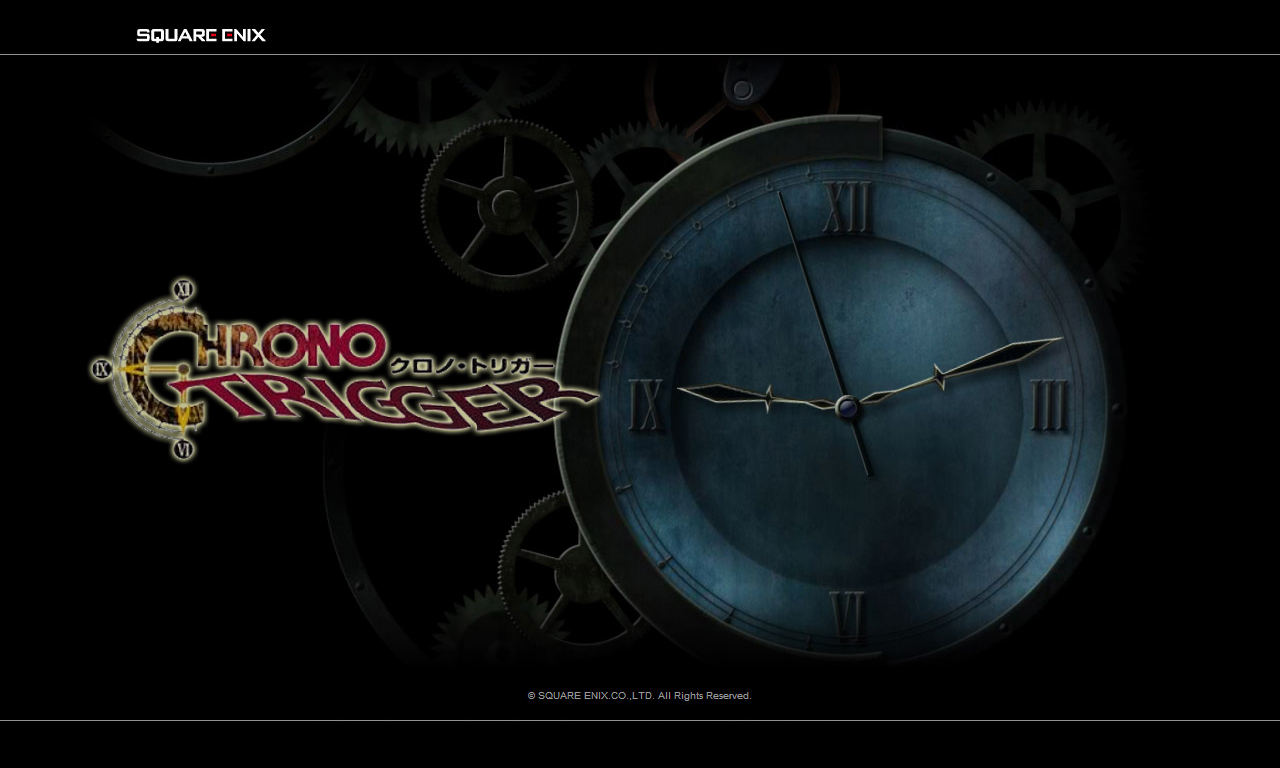 Chrono Trigger title screen