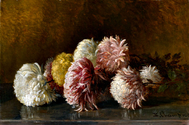 Chrysanthemum Bouquet — Brown