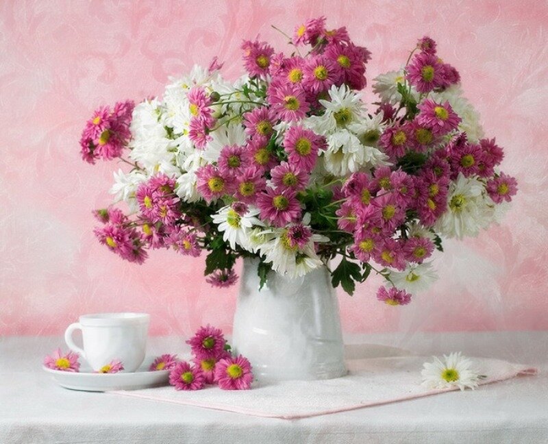 Chrysanthemum Bouquet — Pink
