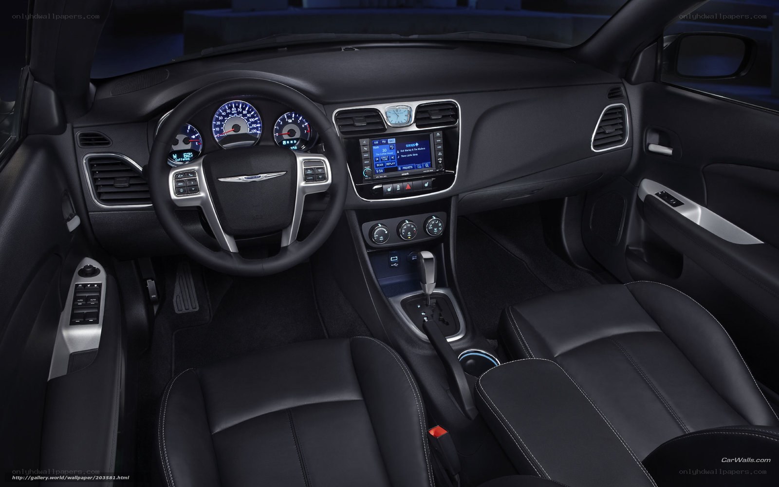 Chrysler 200 interior dashboard
