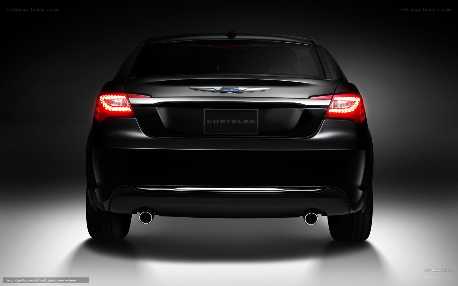Chrysler 200 rear view