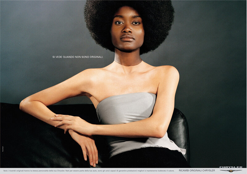 Chrysler ad with woman