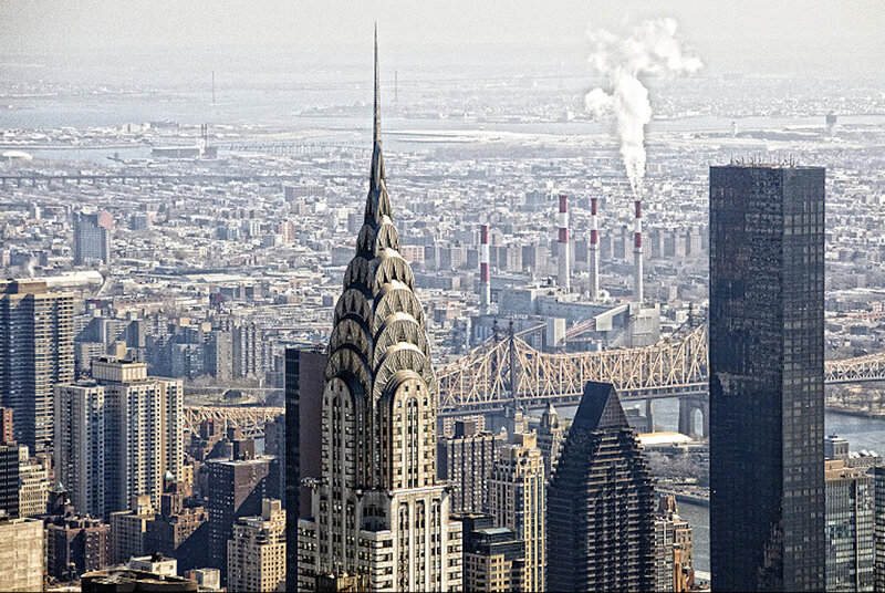 Chrysler Building — Gray, Urban