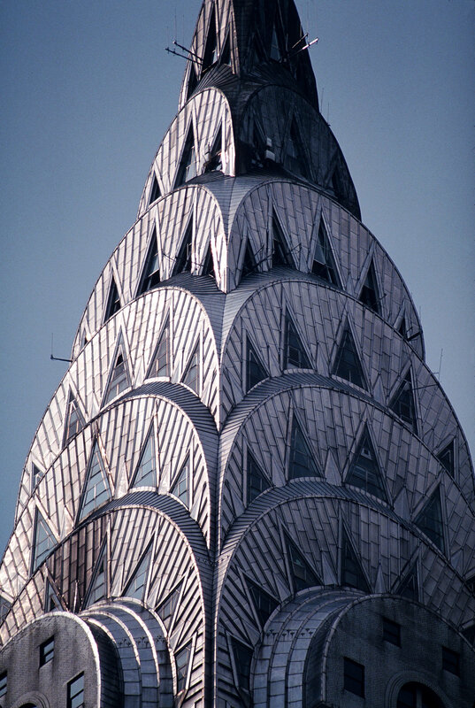Chrysler Building Spire — Gray, Dramatic