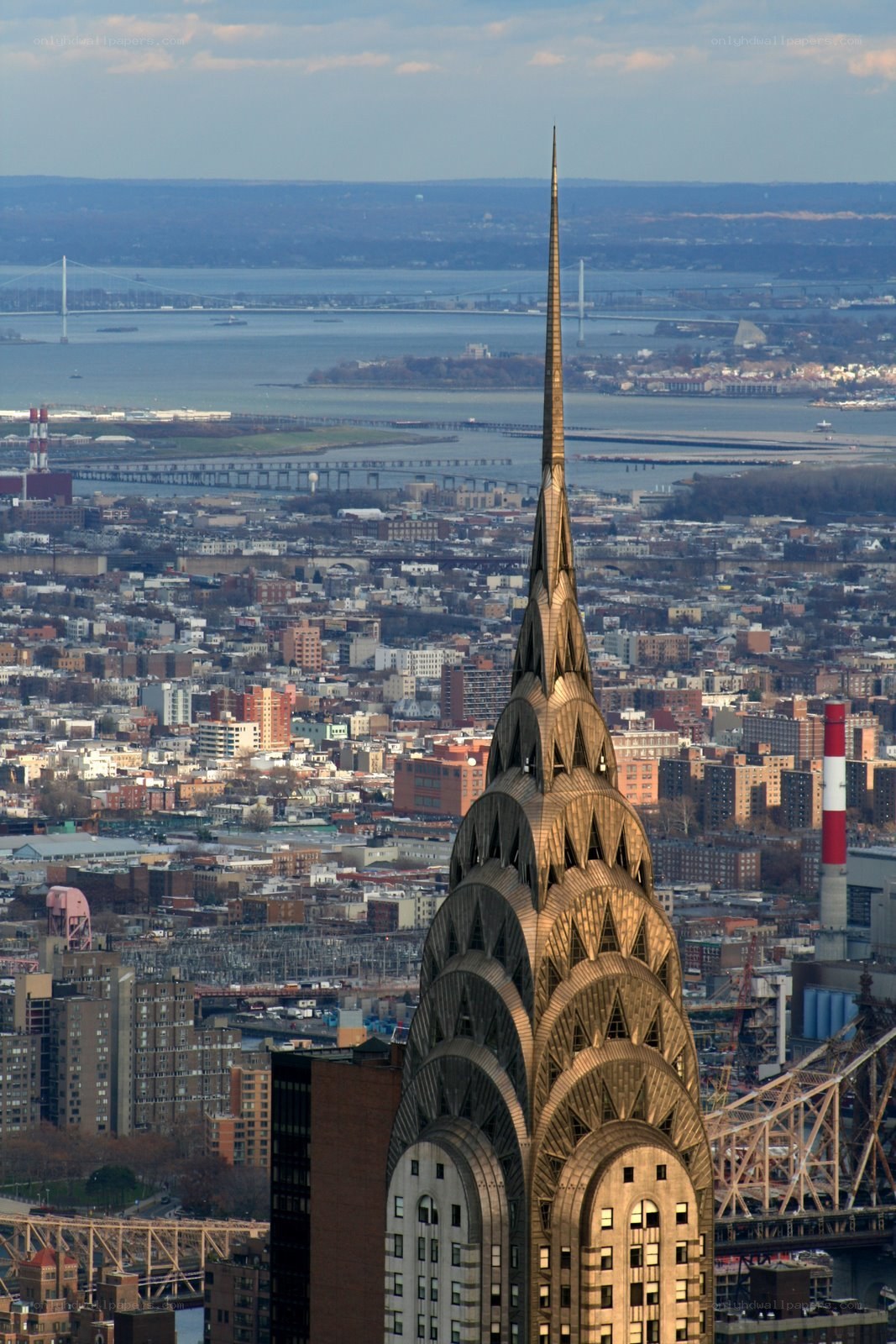 Chrysler Building spire view