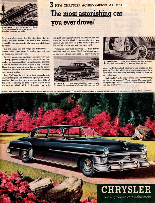 Chrysler car advertisement