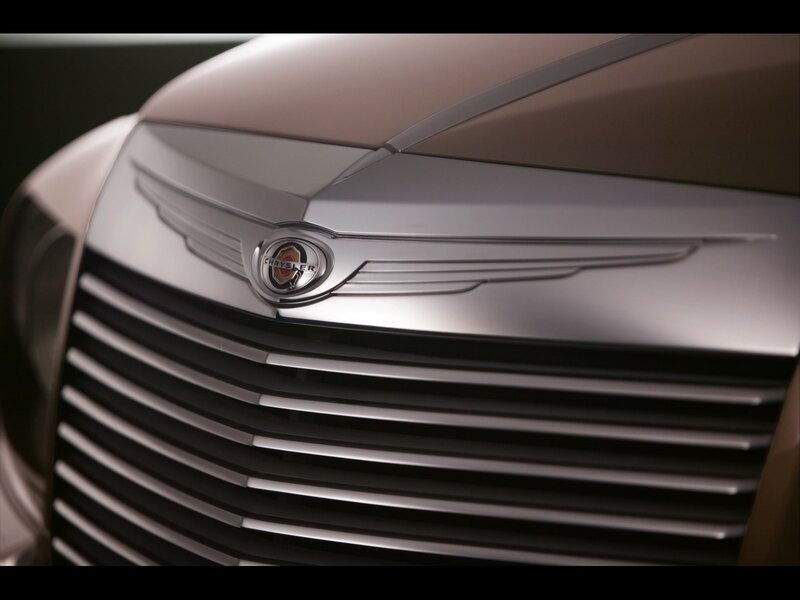 Chrysler Car Grille — Silver