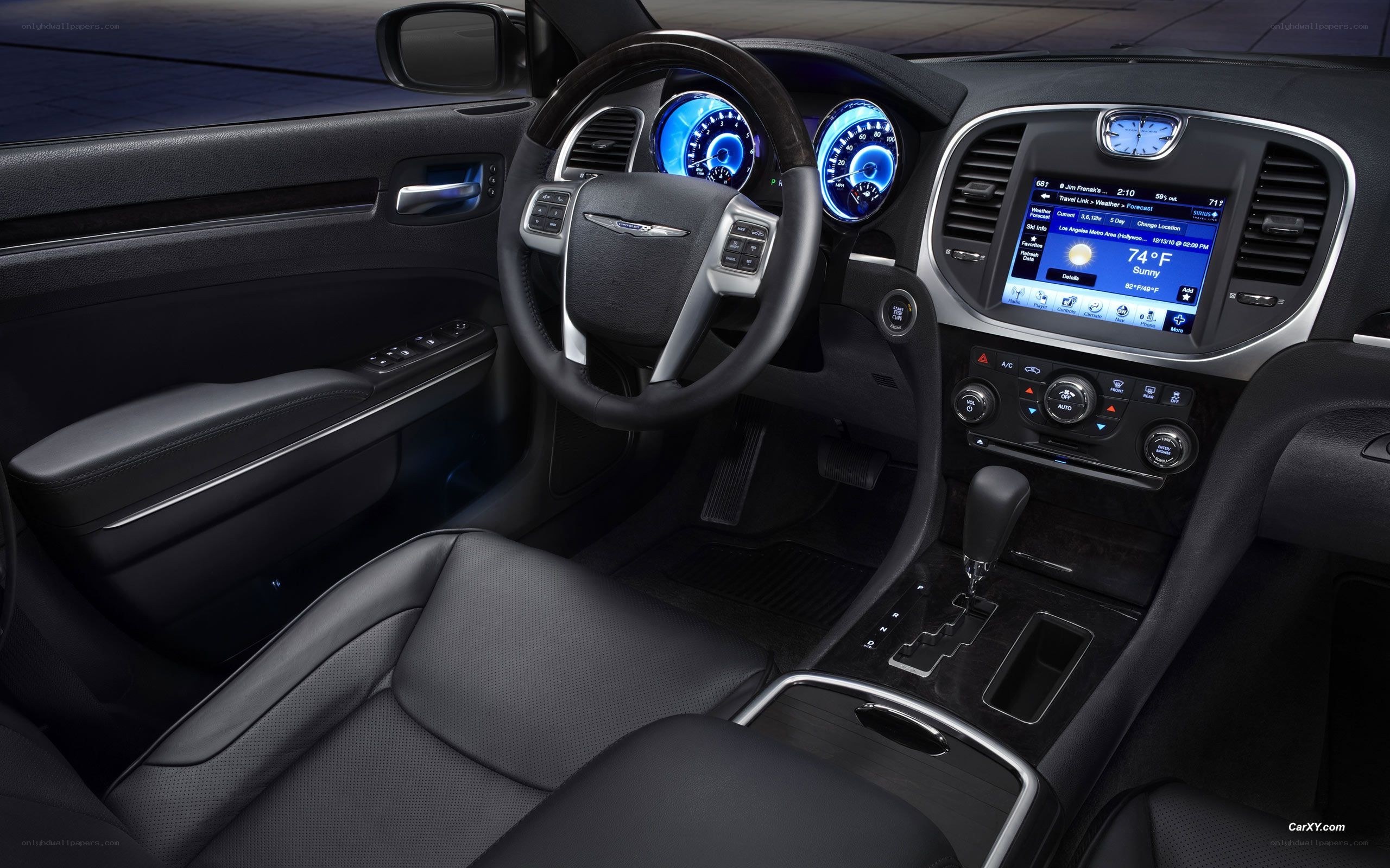 Chrysler car interior dashboard