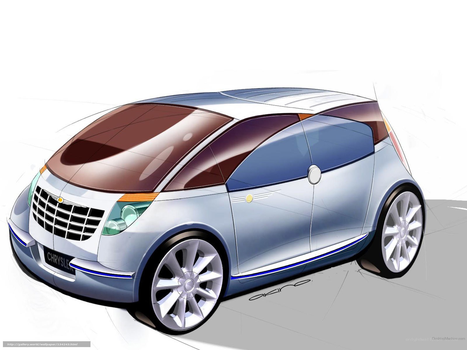 Chrysler concept car sketch