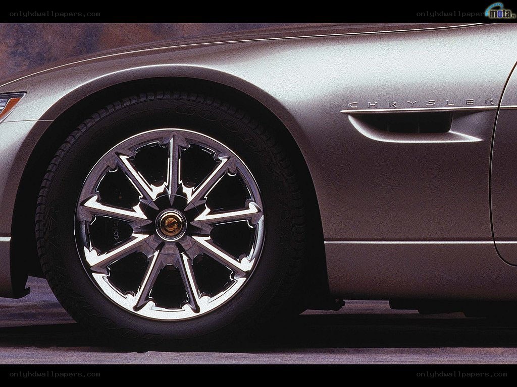 Chrysler concept car wheel