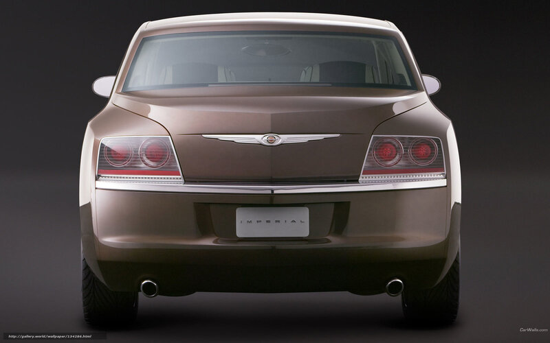 Chrysler Imperial Concept Car — Brown, Dramatic