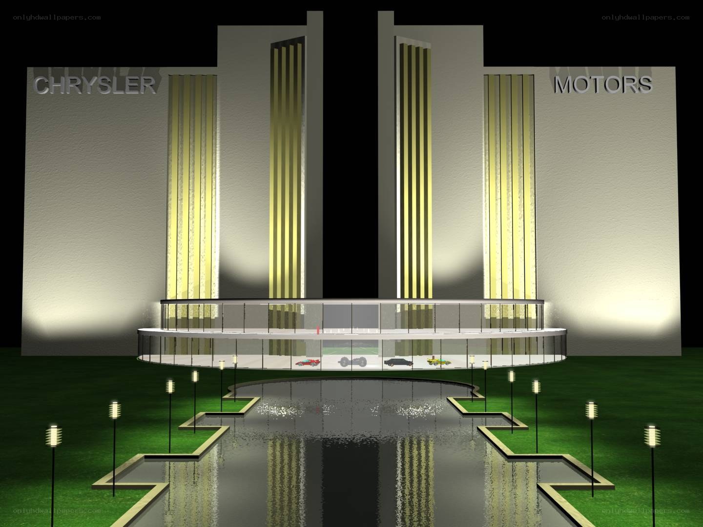 Chrysler Motors display building