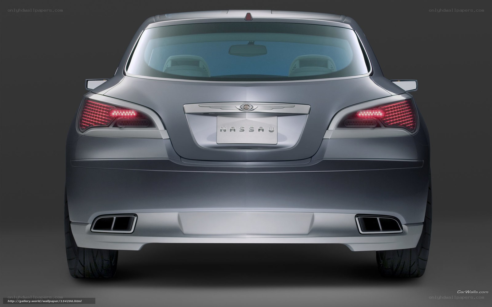 Chrysler Nassau concept rear view