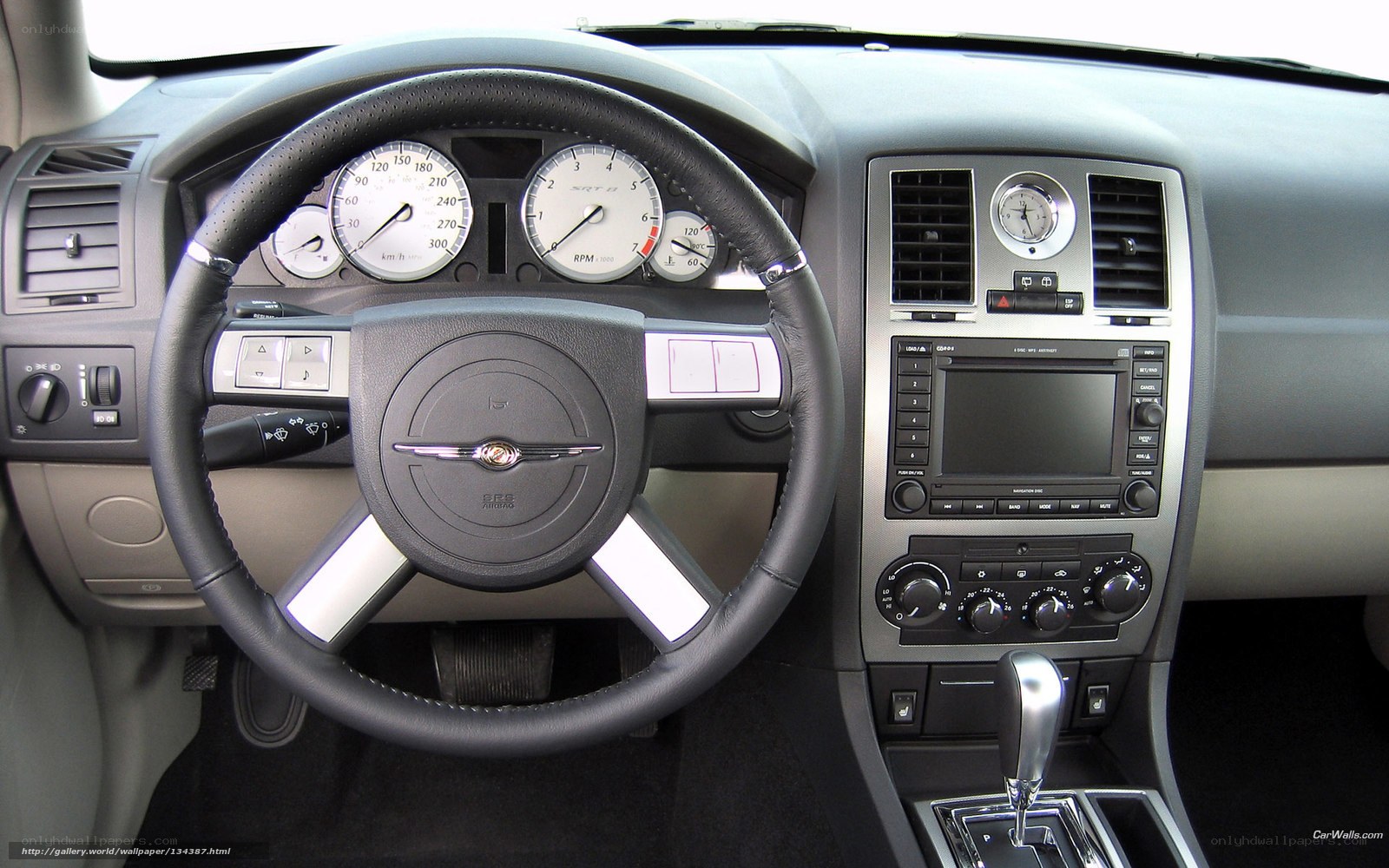 Chrysler SRT-8 interior dashboard