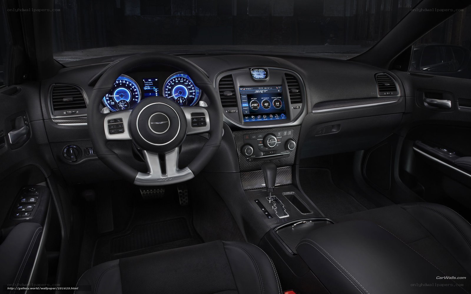 Chrysler SRT interior dashboard