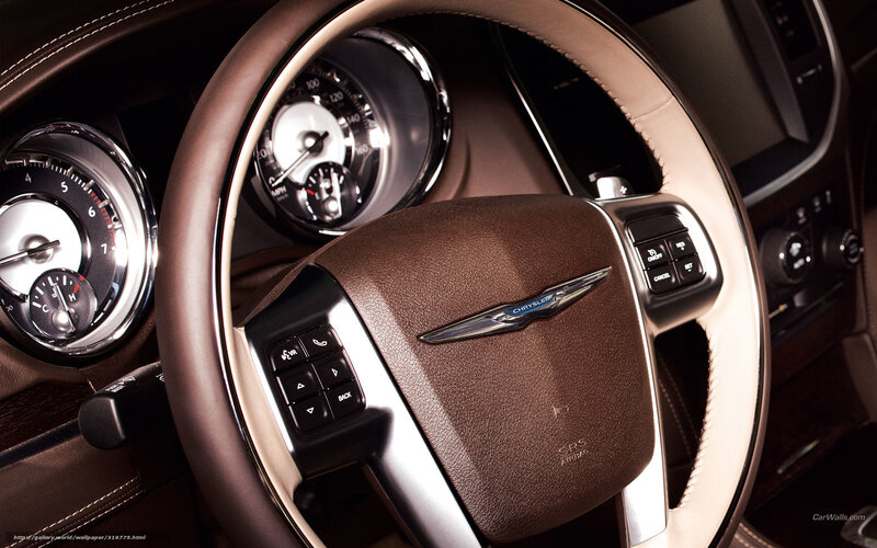 Chrysler steering wheel interior