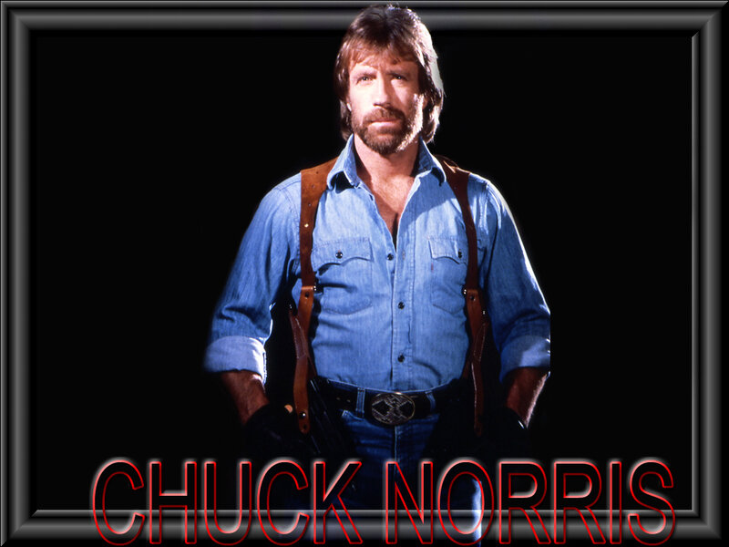 Chuck Norris portrait