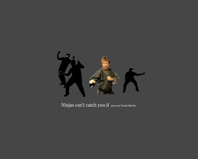 Chuck Norris vs Ninjas
