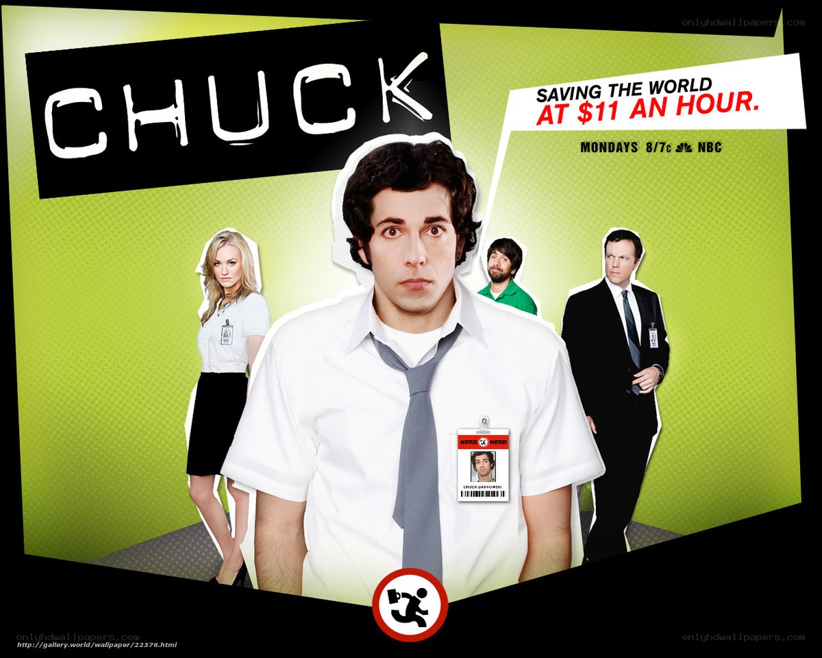 Chuck TV show promotional poster