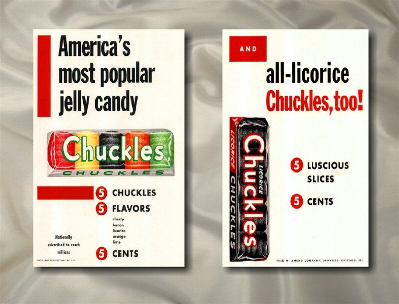 Chuckles Candy Ads