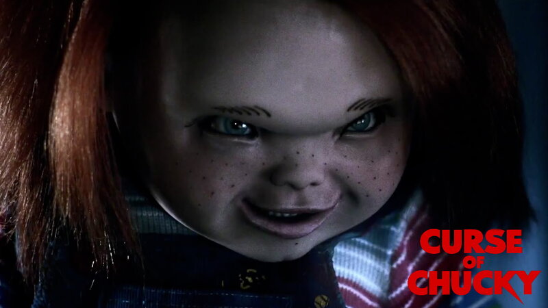 Chucky Doll Face — Red, Dark, Menacing