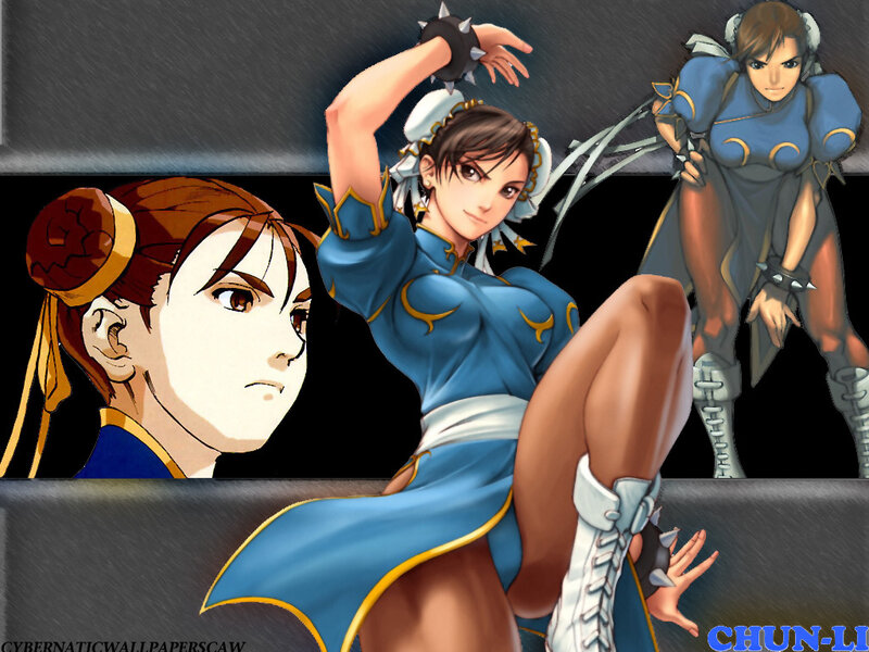 Chun-Li Character Art — Blue