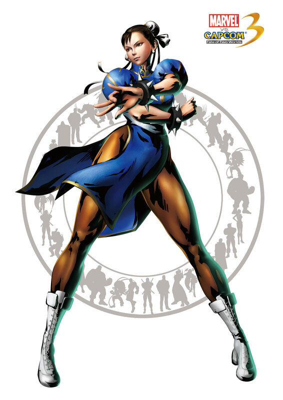 Chun-Li from Marvel vs. Capcom 3