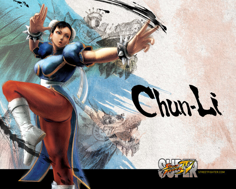 Chun-Li from Street Fighter IV