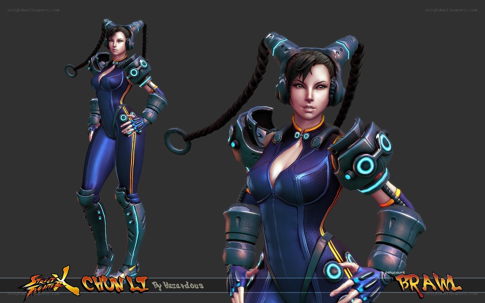 Chun-Li from Street Fighter X Brawl