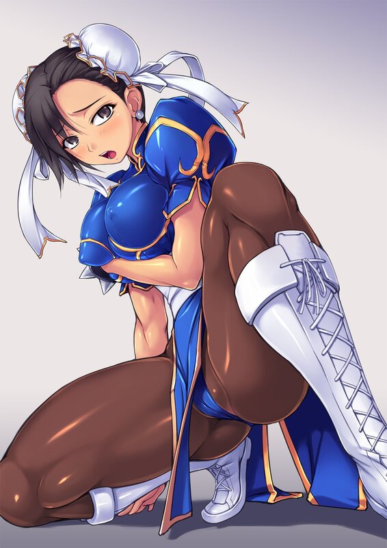 Chun-Li in a dynamic pose