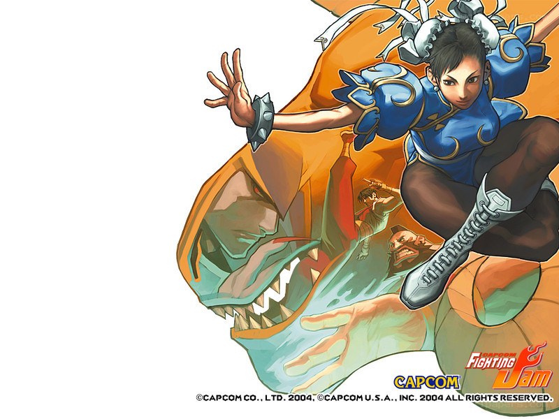 Chun-Li in action