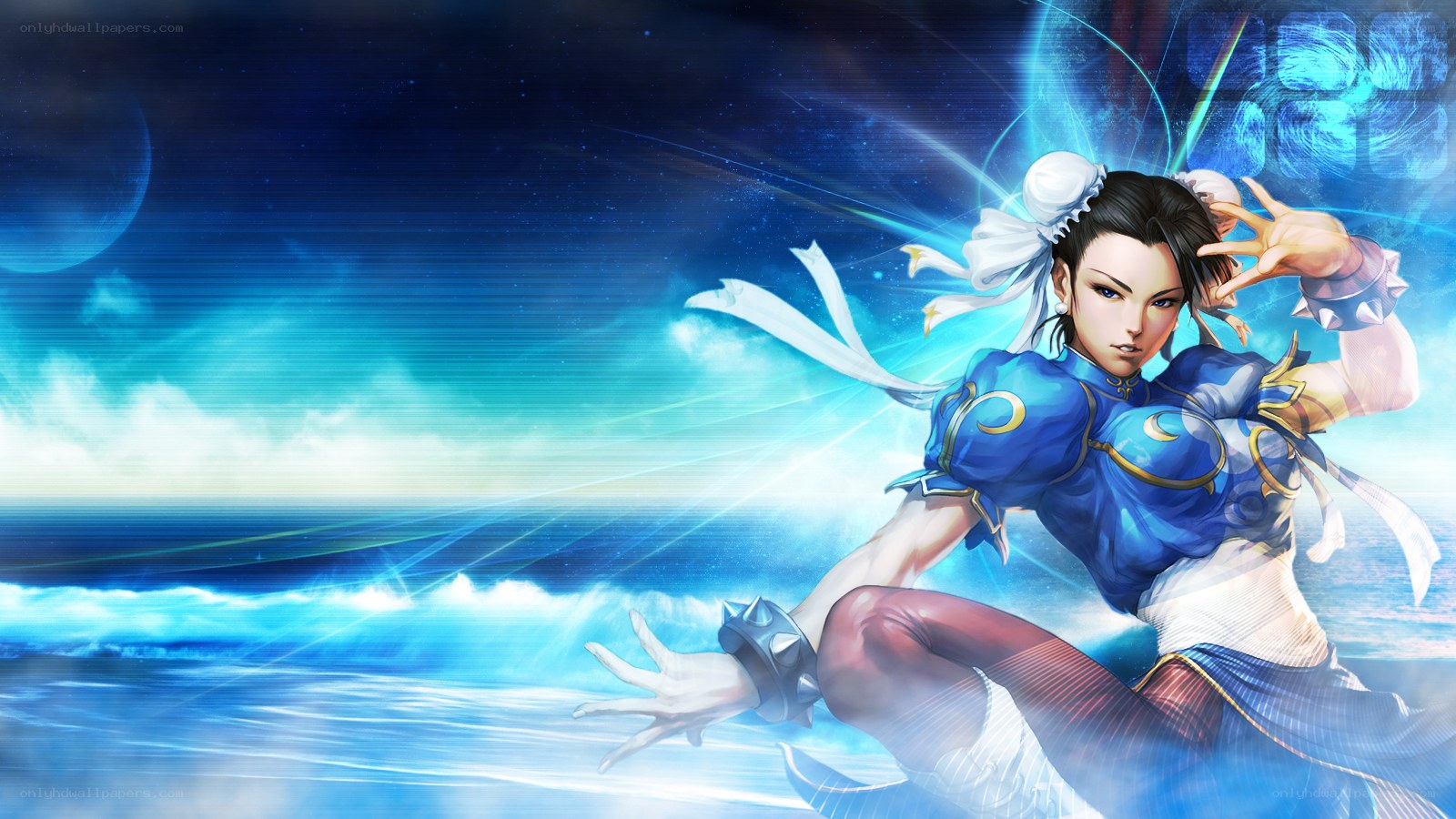 Chun-Li in action pose