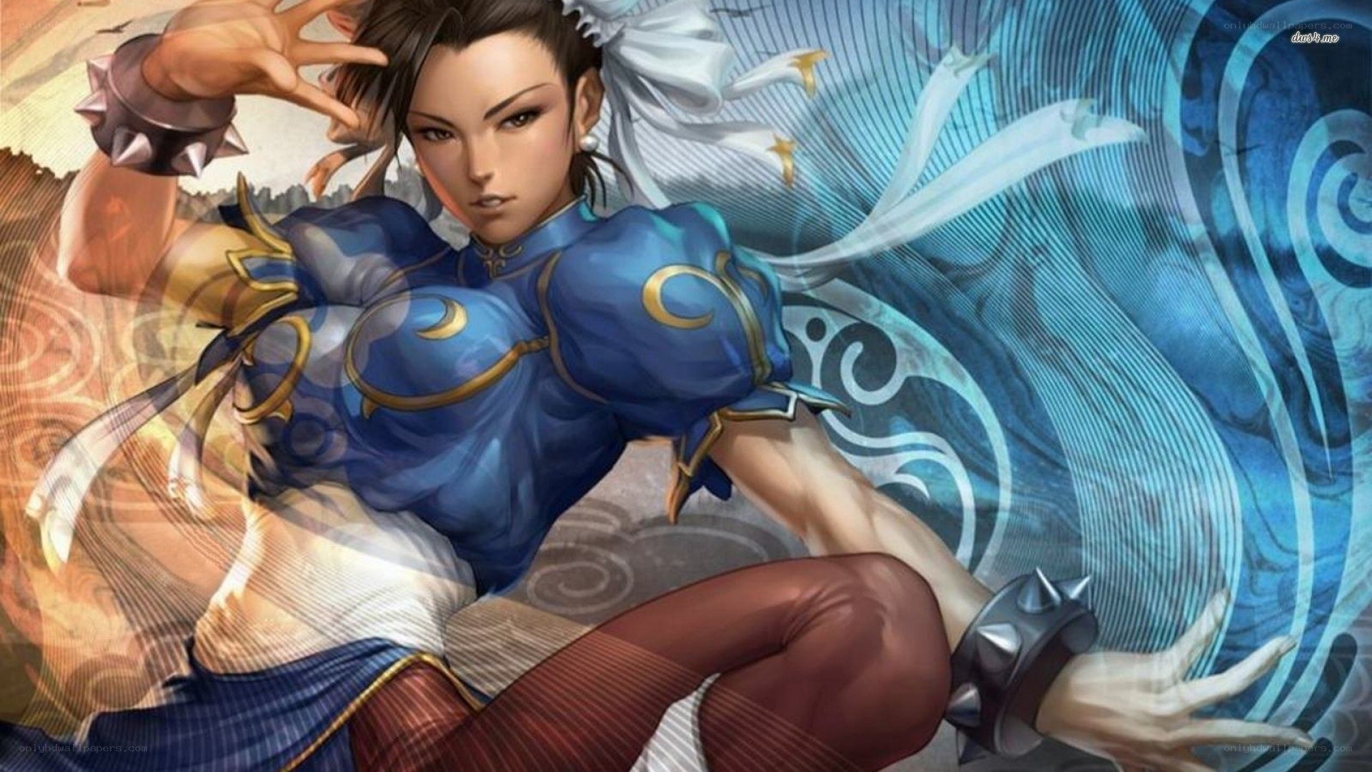 Chun-Li in action pose