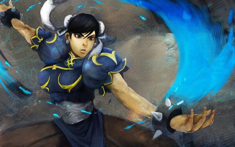 Chun-Li in action