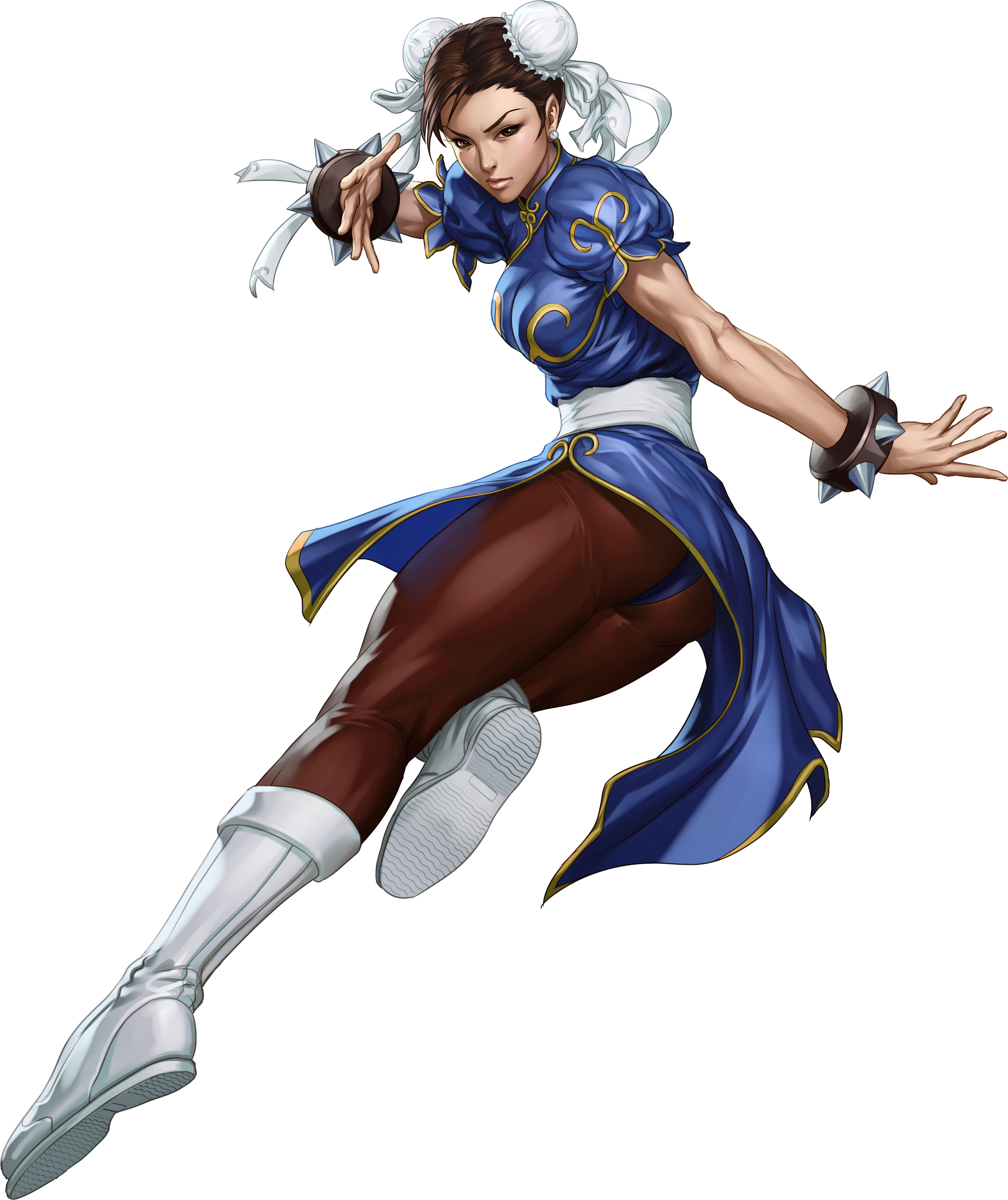 Chun-Li in fighting pose