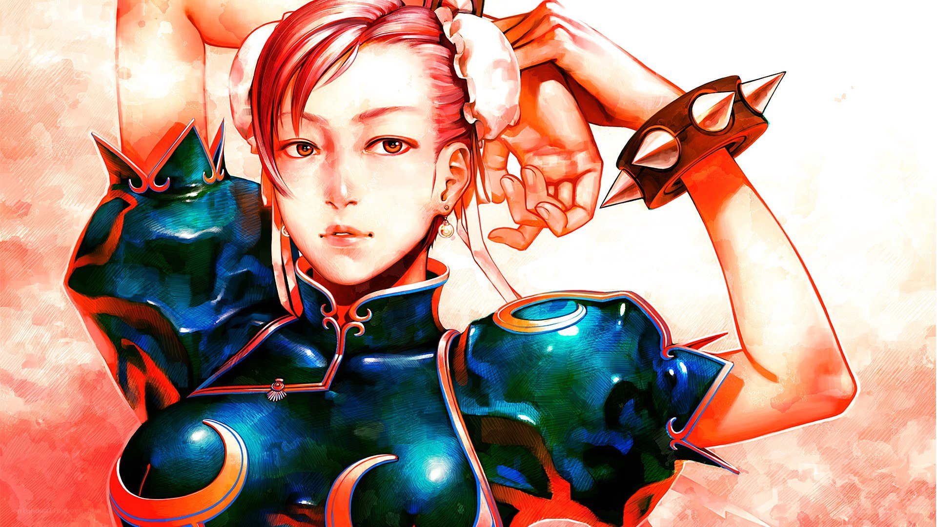 Chun-Li in fighting stance