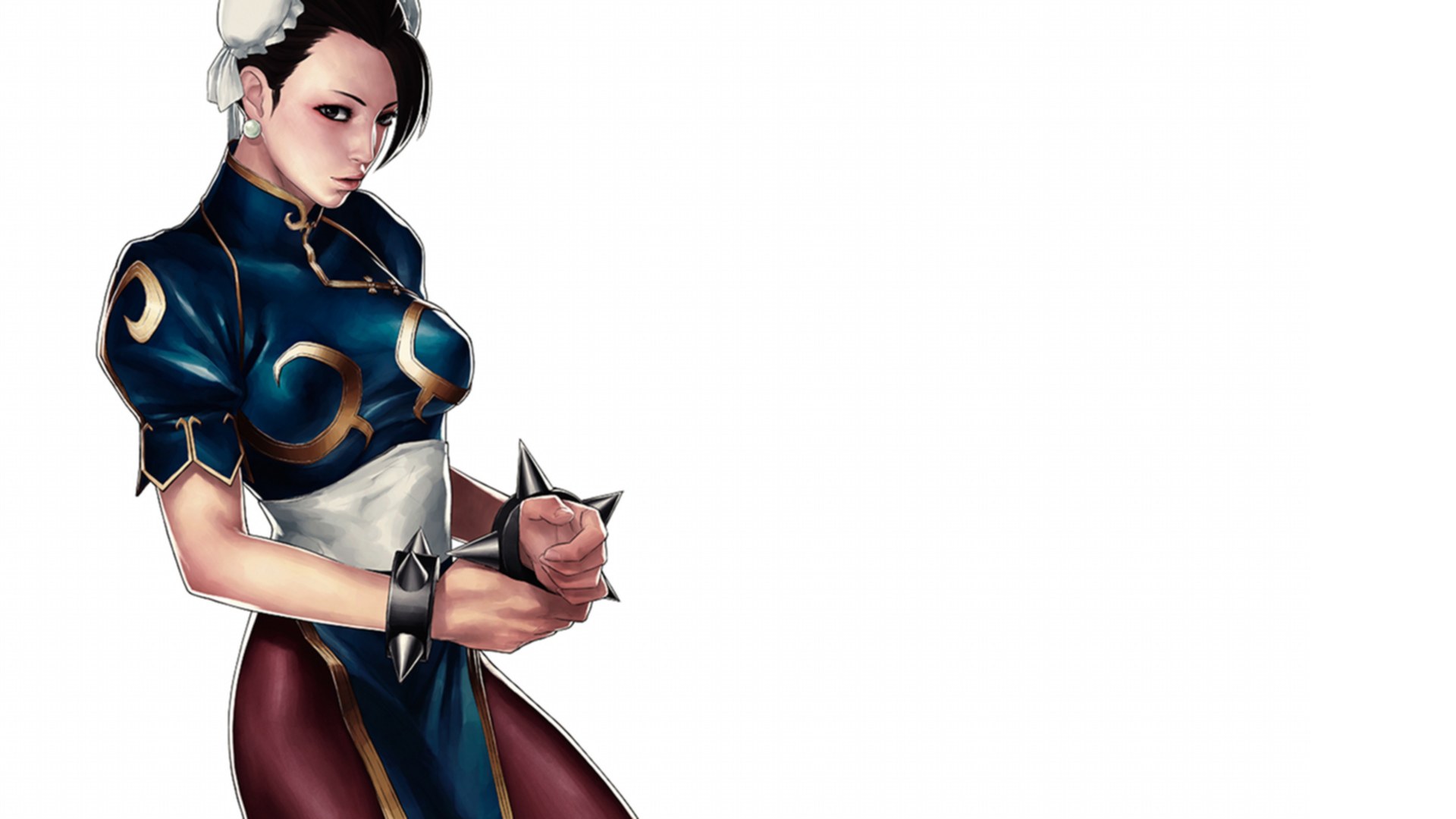 Chun-Li in fighting stance