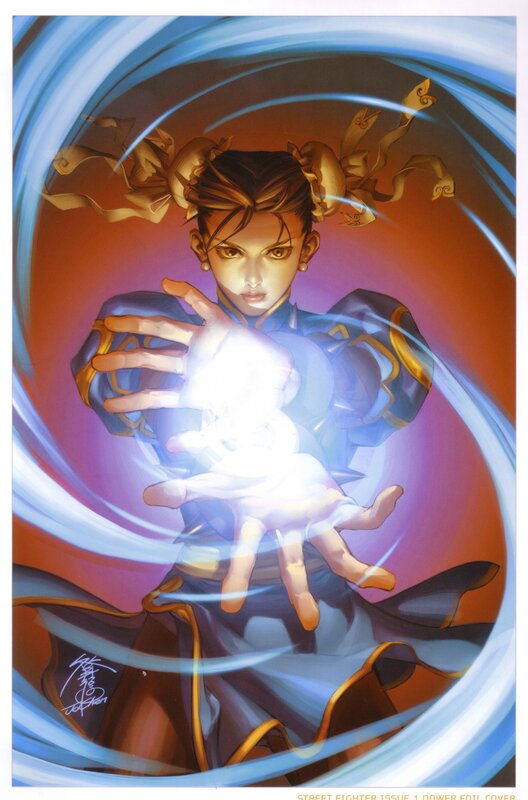 Chun-Li power pose